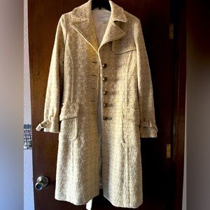 Banana Republic Yellow & Gold Trench Coat